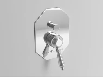 CARUSO - Single handle shower mixer with diverter by Park Avenue - view 2